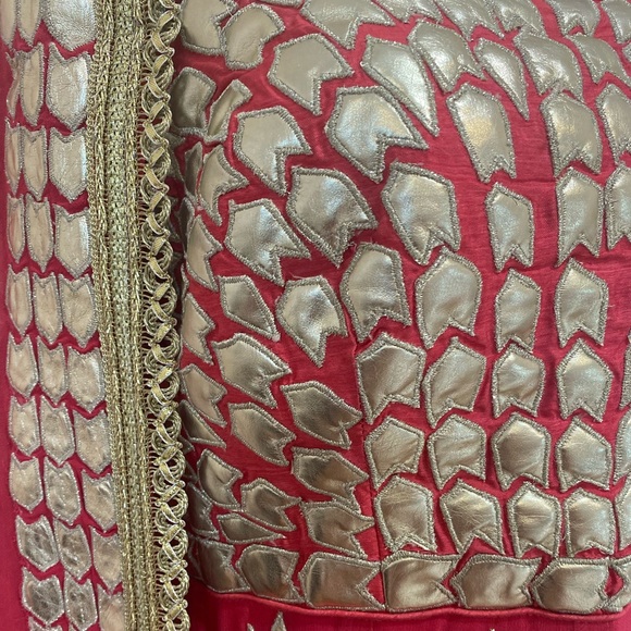*Sale* Indian/ Pakistani Red Gotapati Anarkali Gown - Picture 3 of 4